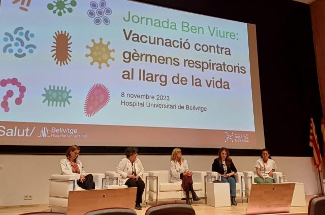 L’Hospital de Bellvitge subratlla el paper imprescindible de la vacunació per fer front a les infeccions respiratòries durant tota la vida