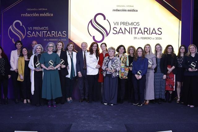 Susana Jiménez, guardonada als Premios Sanitarias de Redacción Médica.