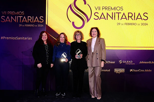 Susana Jiménez, guardonada als Premios Sanitarias de Redacción Médica.