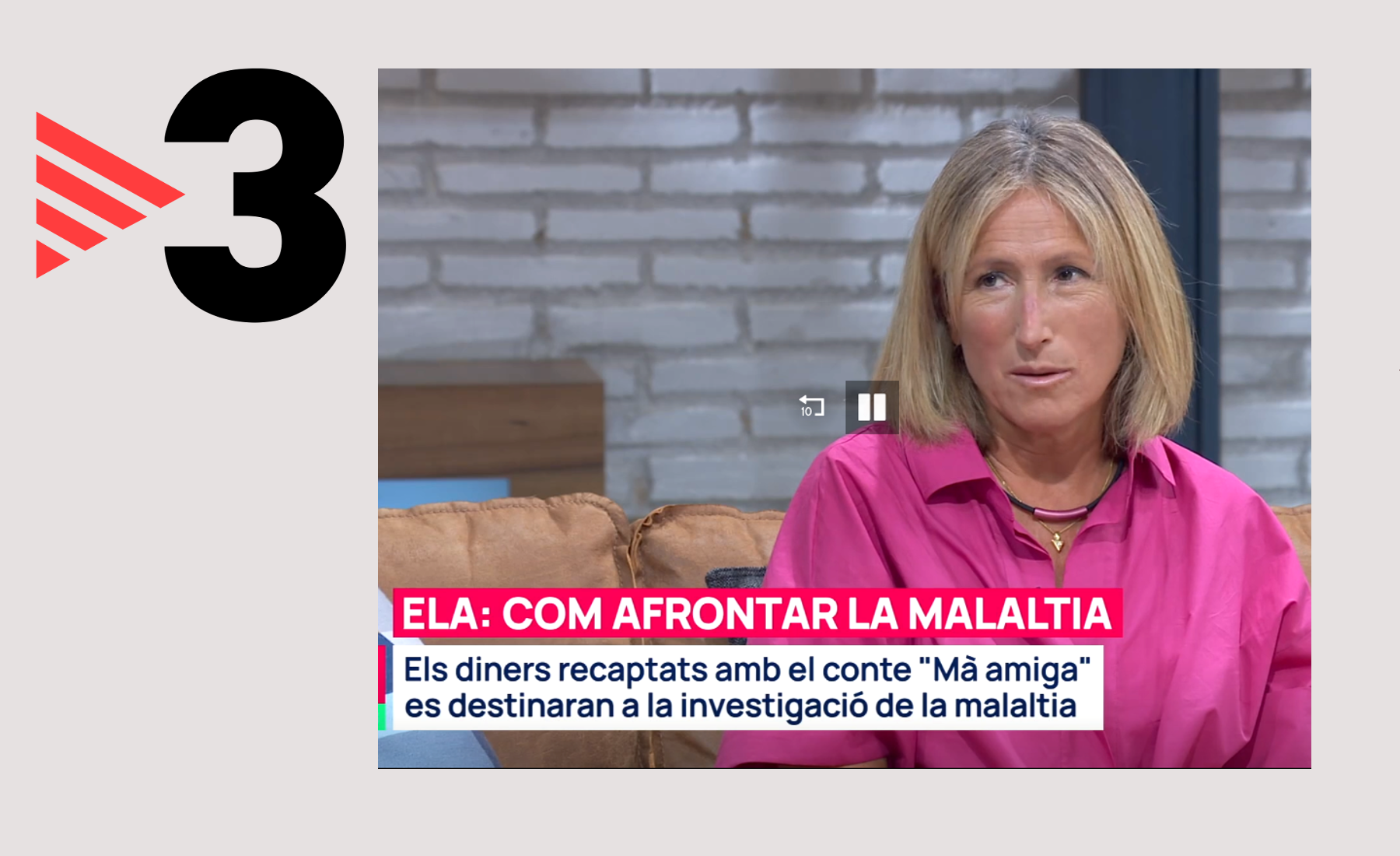 Mònica Povedano a TV3