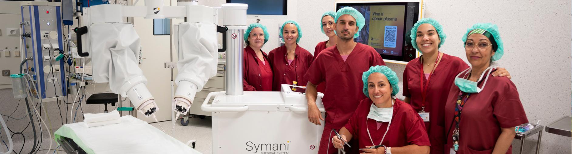 L’Hospital de Bellvitge incorpora un sisè robot quirúrgic destinat a la microcirurgia