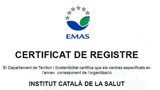 Certificació EMAS