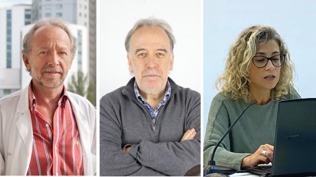 Els doctors Podzamczer, Mascort i Prieto