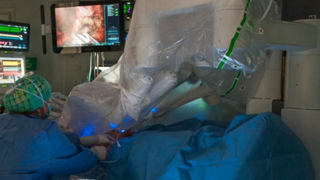 Cirurgia robòtica urològica a l'Hospital de Bellvitge