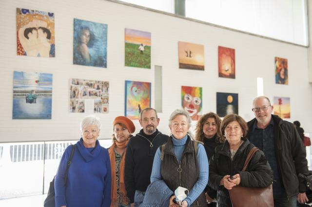 Exposició "Per amor a l'art" del grup de pintors d'Olesa de Montserrat