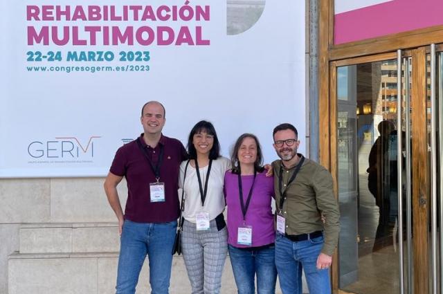 Notable participació de professionals de l’HUB al Congrés del Grup Espanyol de Rehabilitació Multimodal (GERM)