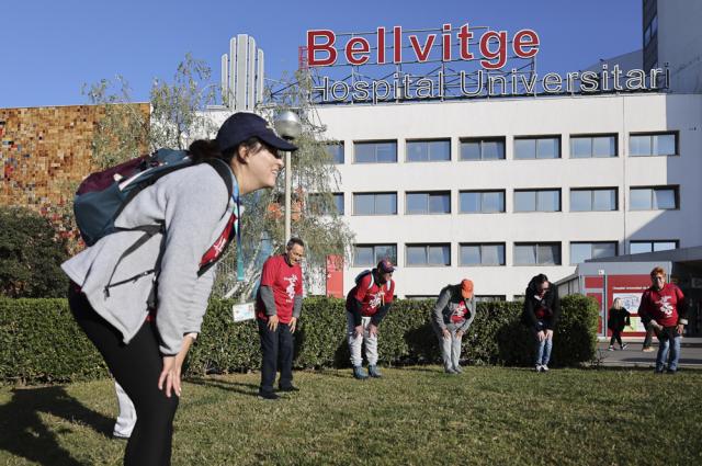 L’Hospital de Bellvitge i l’Atenció Primària Metropolitana Sud celebren el Dia Mundial de l’Activitat Física amb una caminada saludable al Prat