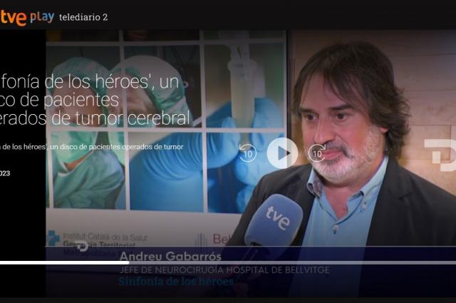 El Telediario de TVE es fa ressò del projecte solidari del Dr. Gabarrós