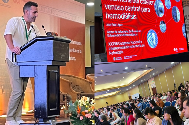 Infermeria nefro-urològica de l’HUB present a un Congrés Internacional a Mèxic