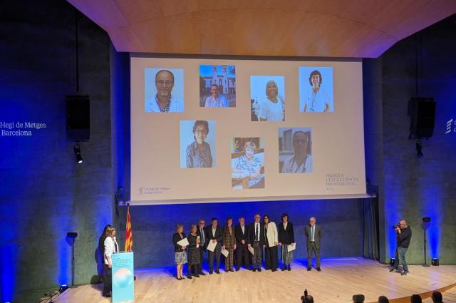 El Col·legi de Metges de Barcelona reconeix cinc professionals de l’HUB amb els Premis d’Excel·lència 2023
