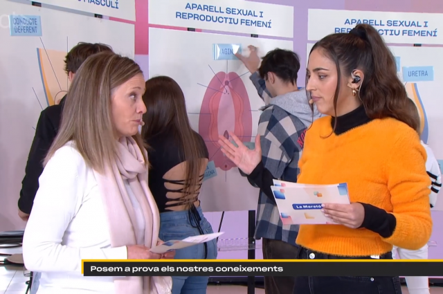 Núria Bermúdez a La Marató de TV3