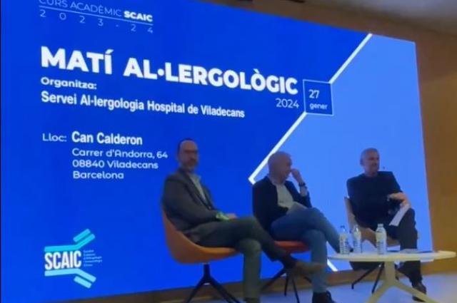 El Servei d’Al·lergologia organitza el Matí 2024 a l’Hospital de Viladecans per abordar casos clínics d’interès