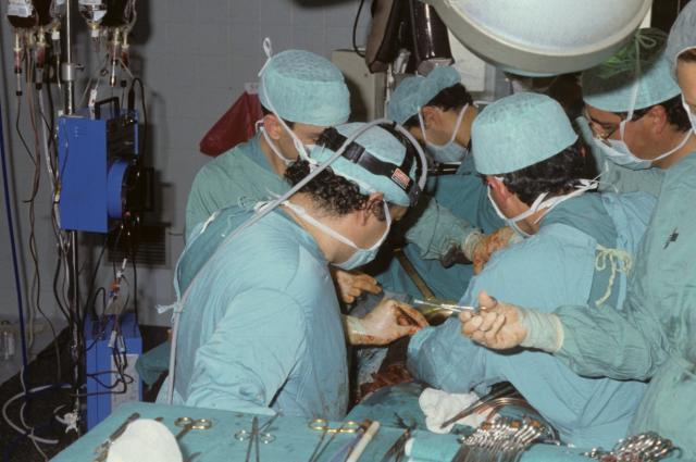 Primera intervenció de trasplantament de fetge d'Espanya a l'Hospital de Bellvitge (1984)