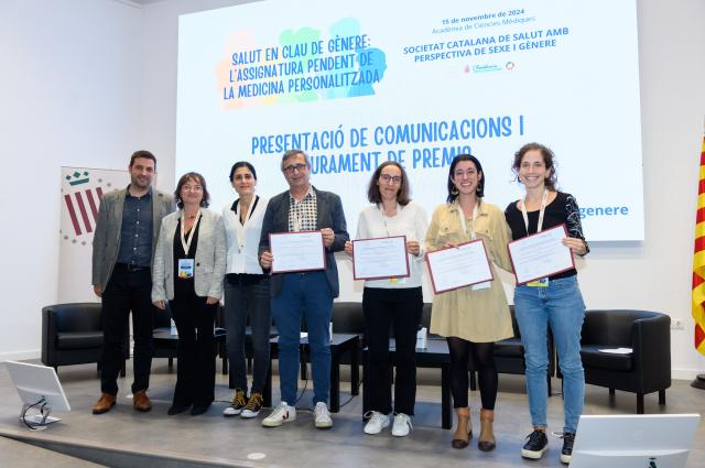 Premi Jornades de Salut en Clau de Gènere 