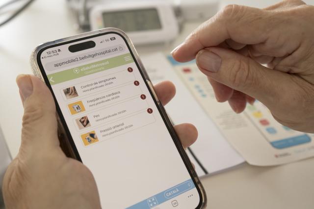 Bellvitge desenvolupa la primera aplicació mòbil per a la telemonitorització de pacients integrada al sistema SAP