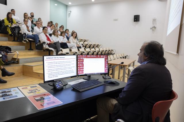 Conferència a l’HUB del professor Atul Malhotra, referent mundial en apnea del son 