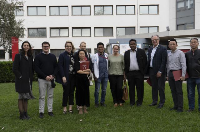 Visita internacional de professionals per conèixer la donació i els trasplantaments a l’HUB