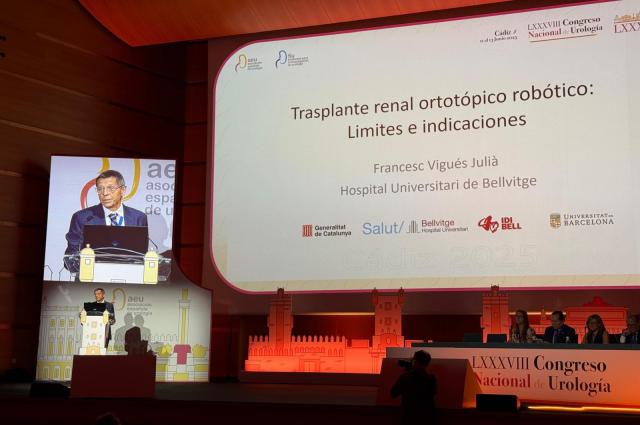 Bellvitge, reconegut al Congrés Nacional d’Urologia amb el premi al millor vídeo científic