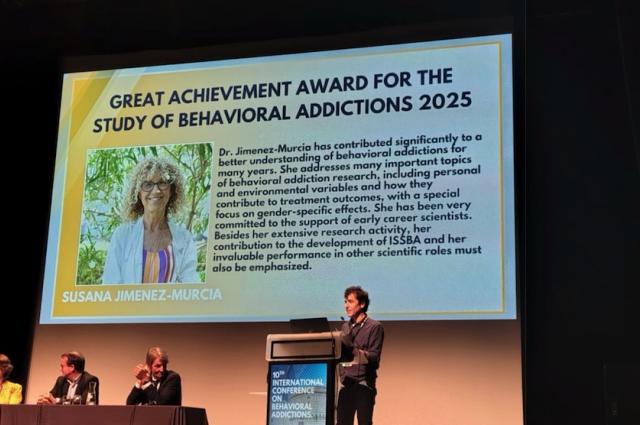 Premi ISSBA per a la Dra. Susana Jiménez-Múrcia