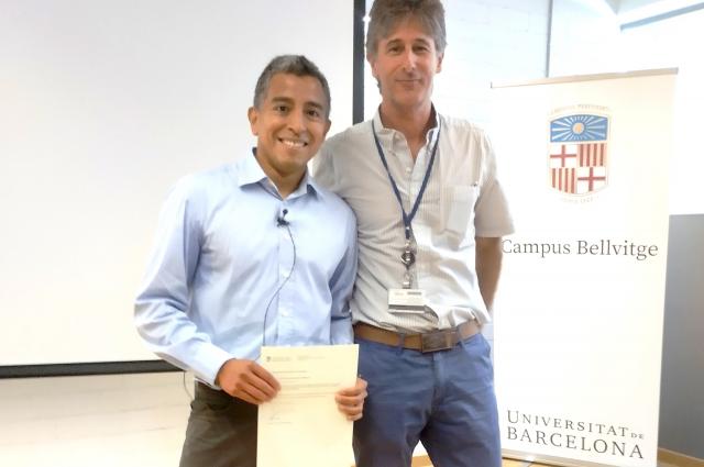 Julio Velasquez Rodriguez defensa la seva tesi doctoral sobre diferents pròtesis i l’estratègia de punció aspirativa en endoscòpies pancreàtiques