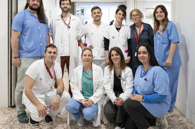 Equip de la Unitat de Motoneurona de l'Hospital de Bellvitge