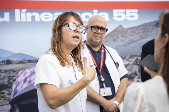 L'Hospital de Bellvitge acull “Tu Línea Roja 55” per conscienciar les persones que han patit un infart de miocardi sobre la importància de reduir el colesterol LDL