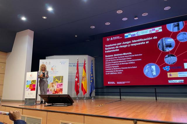 Psicologia Clínica fa la conferencia inaugural de la IX Jornada d’Addiccions Comportamentals i Patologia dual de l’Hospital Gregorio Marañón