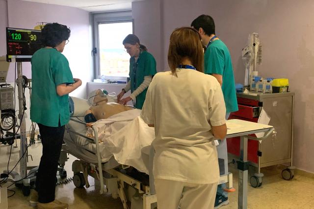 El Servei d’Al·lergologia organitza un curs de dessensibilització basat en la simulació clínica