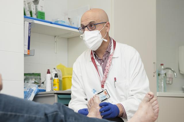 L’Hospital de Bellvitge redueix gairebé un 60% el percentatge d’amputacions majors provocades per la malaltia del peu diabètic