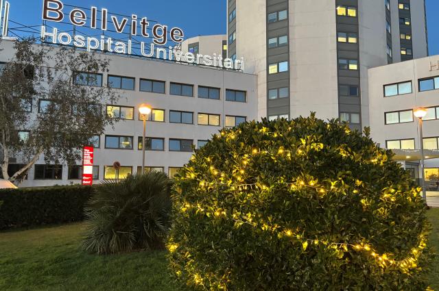 L’encesa de llums obre la celebració del Nadal a l’Hospital de Bellvitge