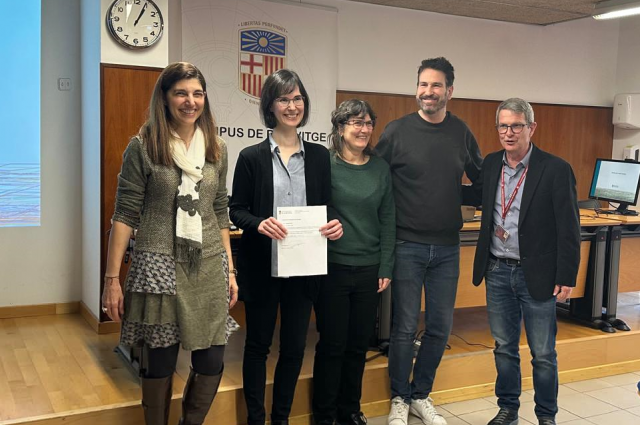 Laura Bau defensa la seva tesi sobre l’evolució de la discapacitat en l’esclerosi múltiple en els darrers 30 anys a la Metropolitana Sud