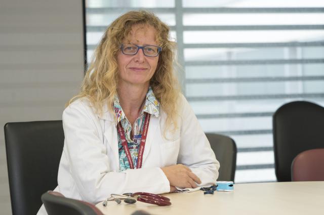 Maria Molina, especialista en Pneumologia a l'Hospital de Bellvitge
