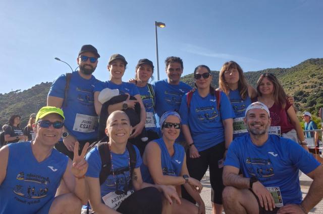 19 professionals de Bellvitge participen a la Cursa de la Sanitat Catalana en una jornada de cohesió i esport