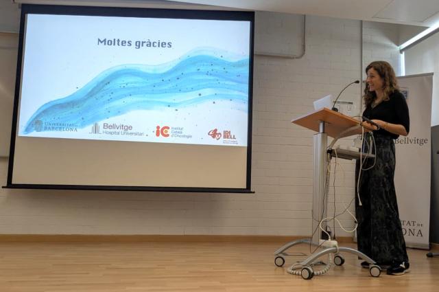 Júlia Laporte Amargós defensa la seva tesi sobre el maneig de la neutropènia febril en pacients amb càncer