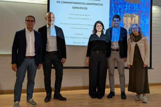 Sofía Scévola defensa la seva tesi doctoral sobre concentració i activitat dels nous antiretrovirals