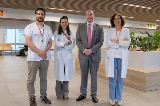 Visita del Dr. Alexander Lyon, un matí de treball amb un referent europeu de la cardio-oncologia