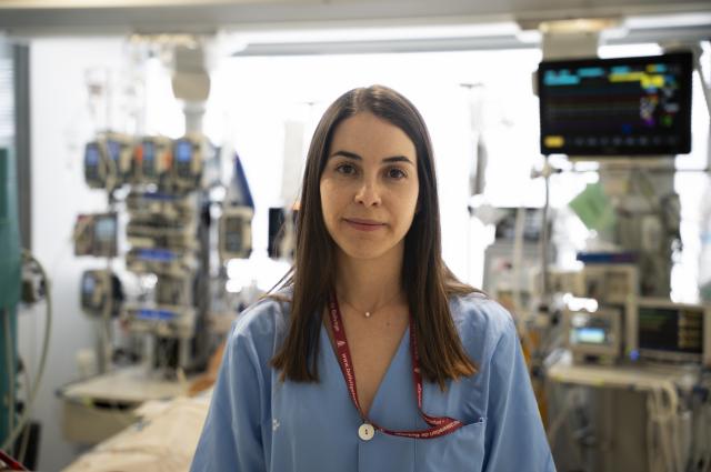 Ainhoa García-Marrón Gallego rep el Premi Jove Talent a l’Atenció Hospitalària de la Societat Catalano-Balear d’Infermeria