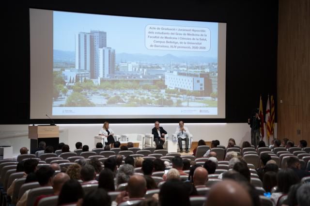 L’HUB acull l’acte de graduació i jurament hipocràtic de la 44a promoció de Medicina de la UB
