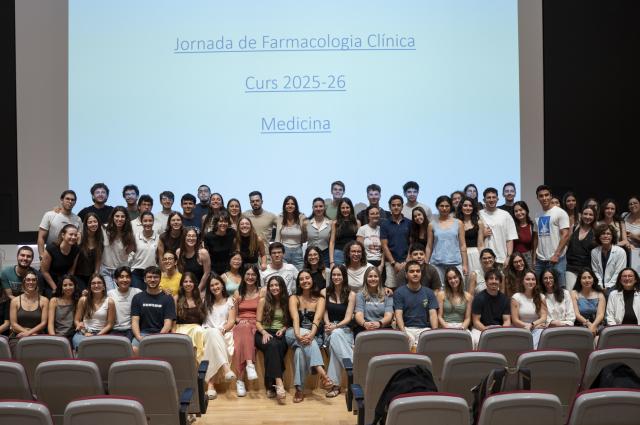 Jornada de Farmacologia Clínica dels alumnes de l’assignatura de 6è de Medicina a l’HUB 