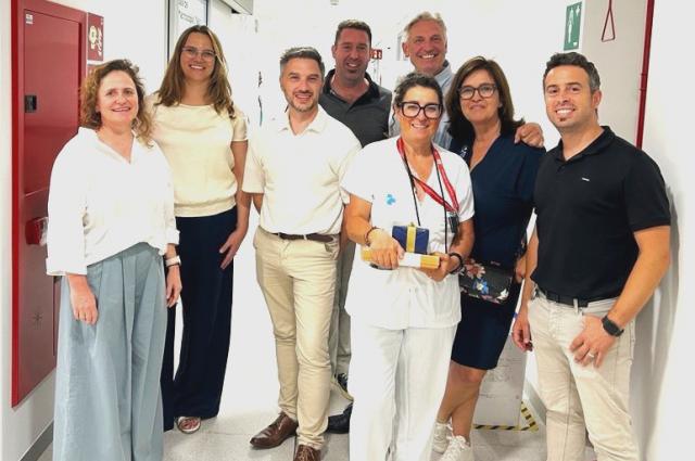 Una delegació belga visita el Servei d’Anatomia Patològica per conèixer la solució d’automatització SMART