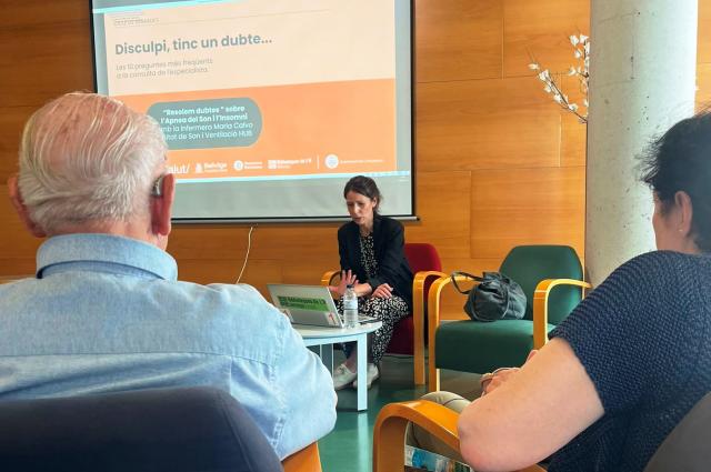 Apnea del son i insomni: dues alteracions que sovint van de la mà, en la darrera conferència del cicle Disculpi, tinc un dubte