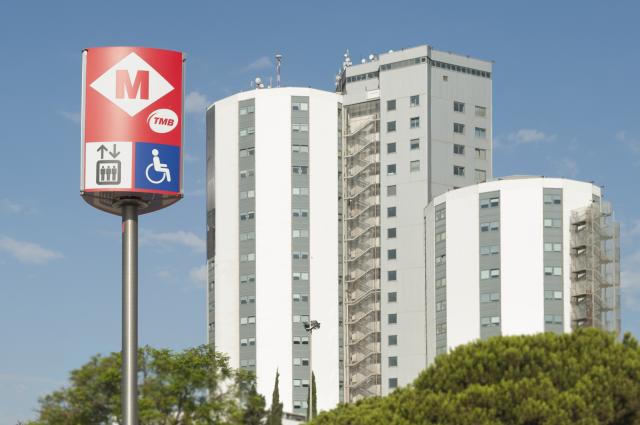 El personal de l’HUB aprova amb bona nota un test de mobilitat sostenible al centre