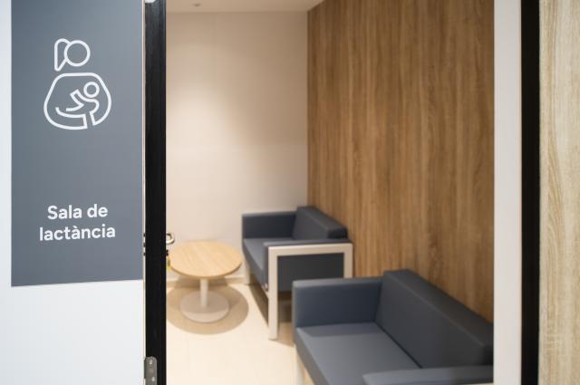Sala de lactància a l'Hospital Universitari de Bellvitge