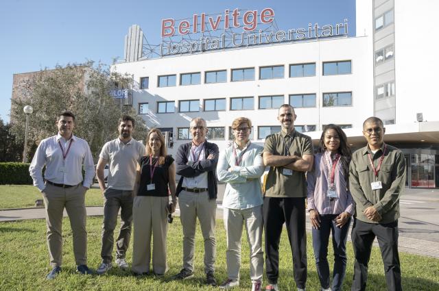 Equip de neurorradiologia de l'Hospital de Bellvitge