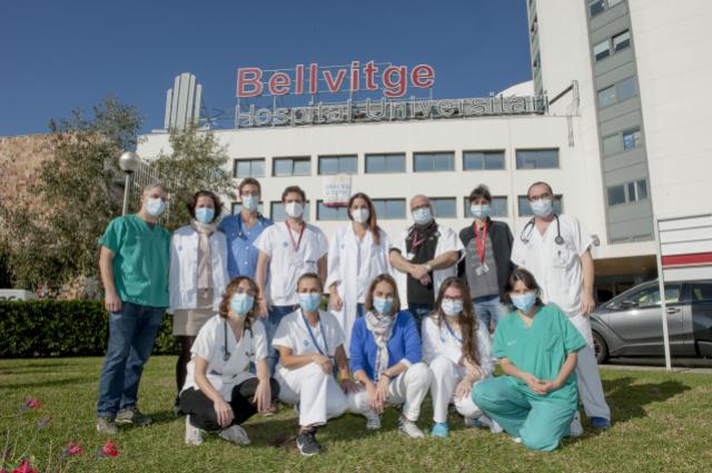 Membres de la Unitat Multidisciplinària d’Atenció a la Insuficiència Cardíaca Comunitària (UMICO) de l’Hospital de Bellvitge