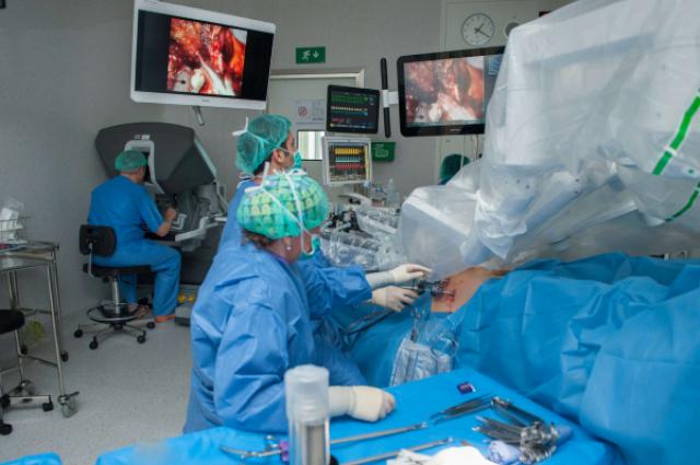 Cirurgia urològica robòtica a l'Hospital de Bellvitge