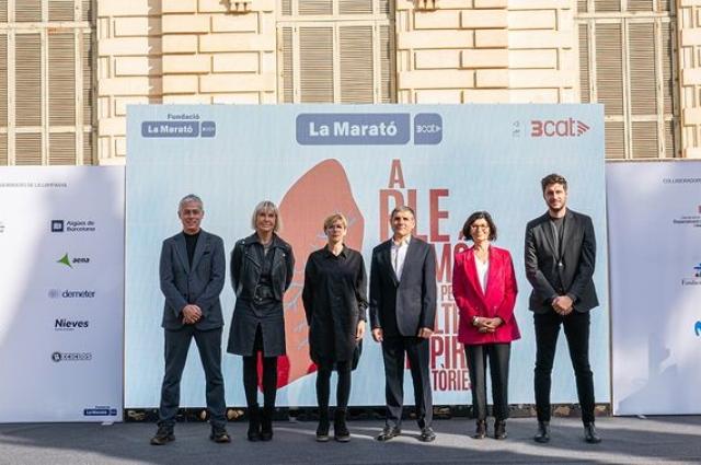 Professionals de l’Hospital de Bellvitge, protagonistes a la presentació de La Marató de 3Cat dedicada a les malalties respiratòries