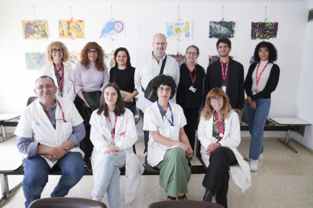  Eusebi Tolosa mostra la seva Poètica de mitjanit a l’Hospital de Bellvitge