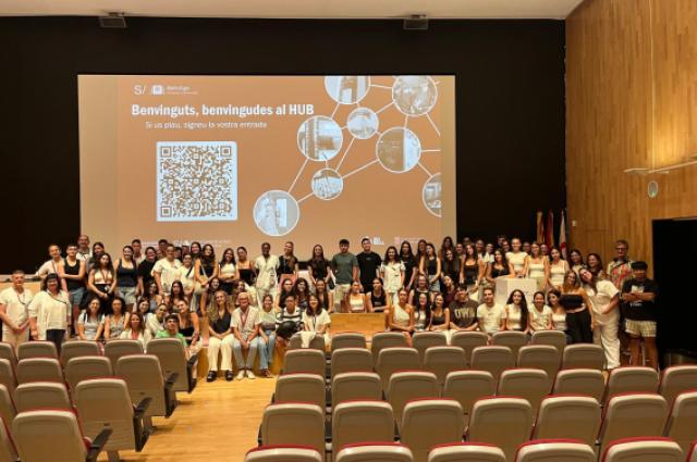 Acollida del personal d'Infermeria a l'Hospital de Bellvitge