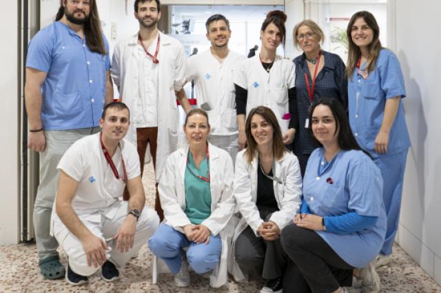 Equip de la Unitat de Motoneurona de l'Hospital de Bellvitge